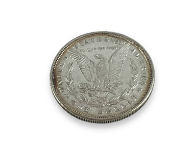 1878-P 8 Tail Feather Morgan Silver Dollar Coin