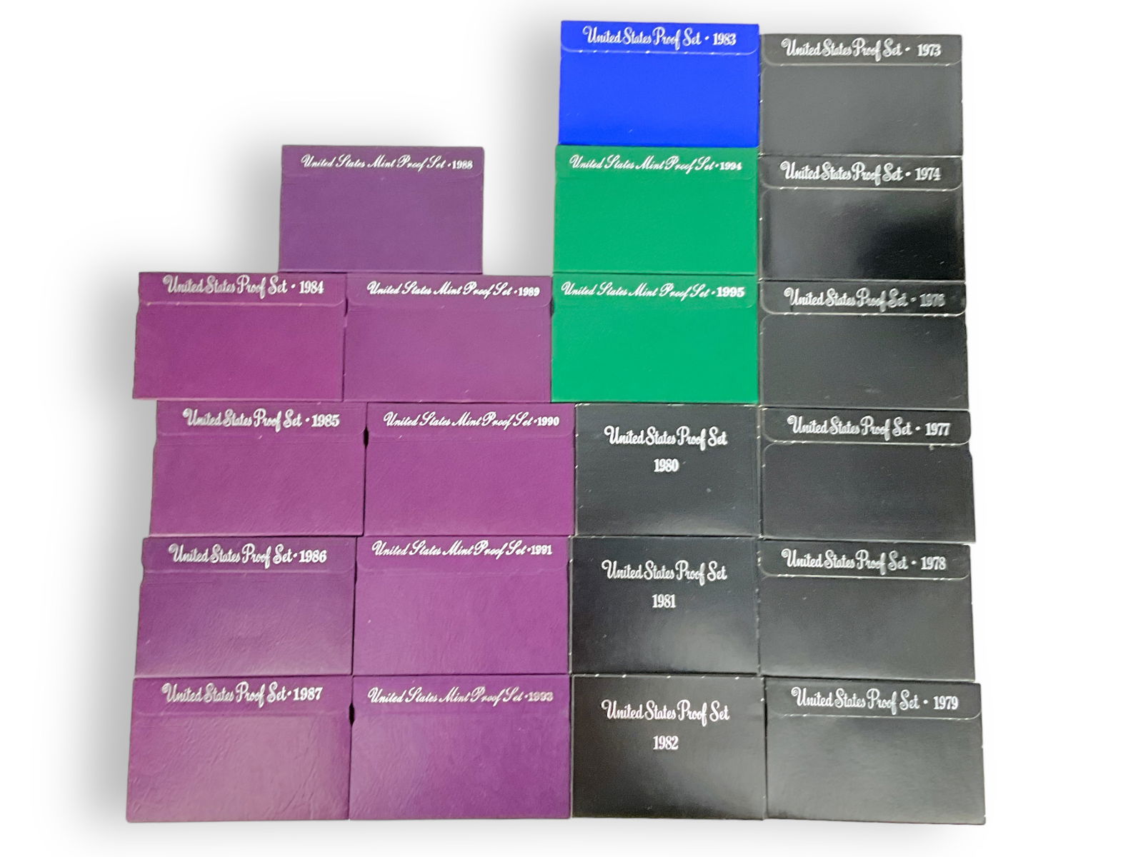 21 U.S. Proof Coin Sets (1 of 11)