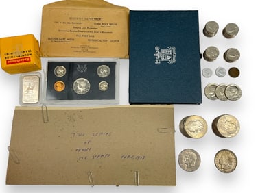 Assortment of U.S. and Foreign Coins and Sets