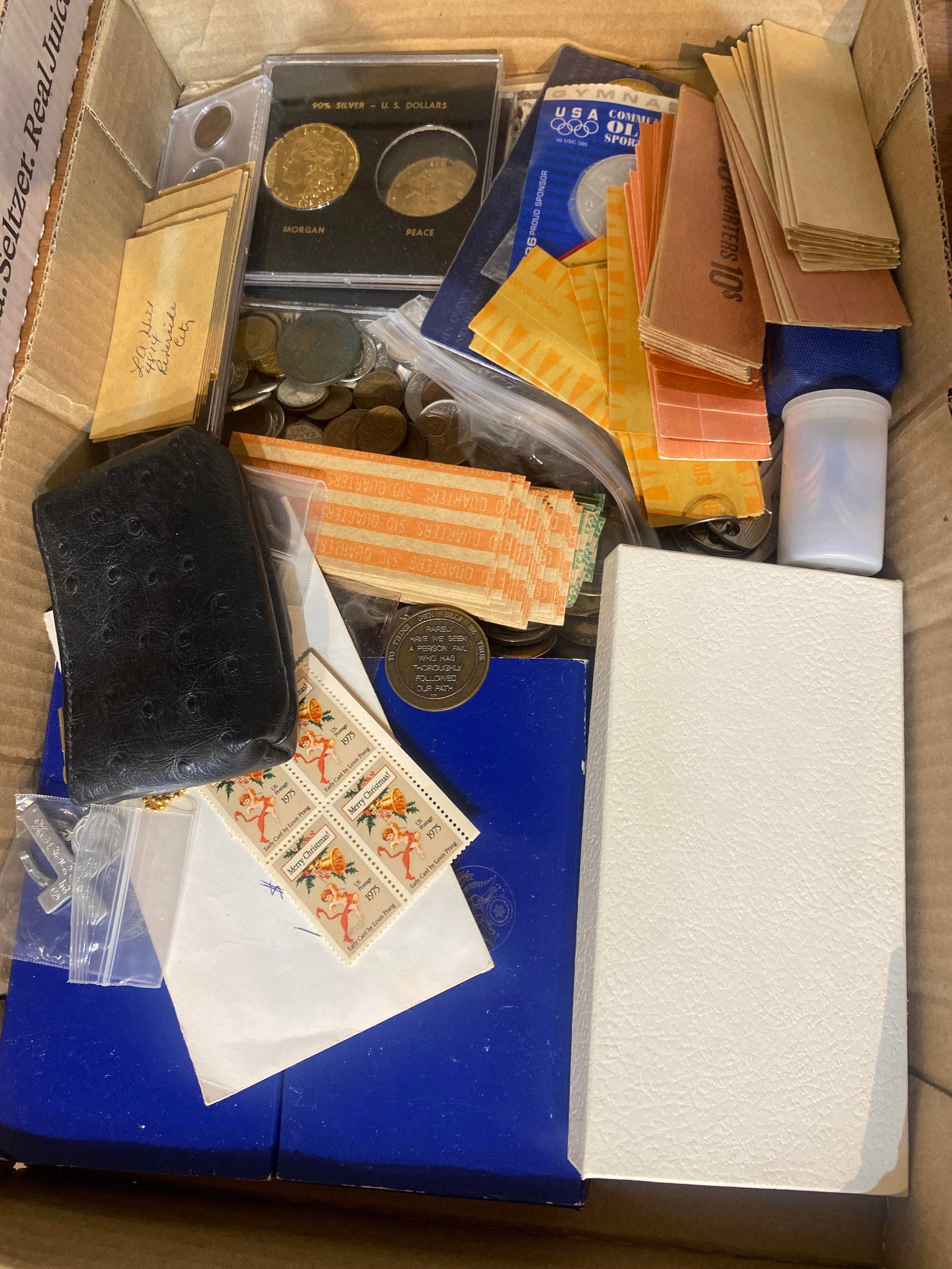 Assortment of U.S. and Foreign Coins and Tokens (1 of 5)