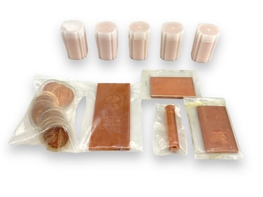 Copper Bullion Rounds and Bars