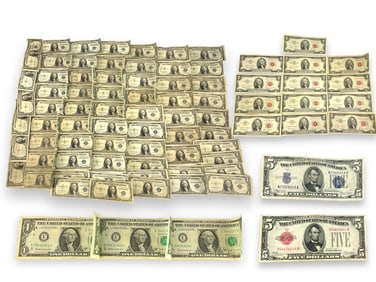 Assortment of U.S. Currency Notes