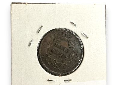 1835-P U.S. Classic Head Half Cent Coin