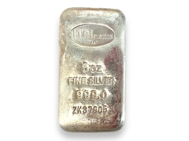 5 oz. Silver Bullion Bar