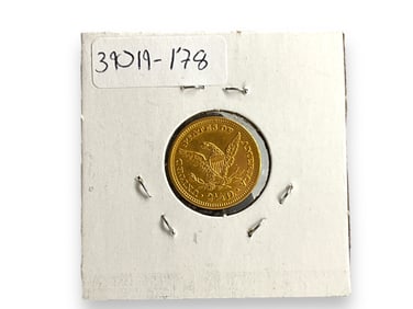 1905-P Coronet Head $2.50 Gold Coin