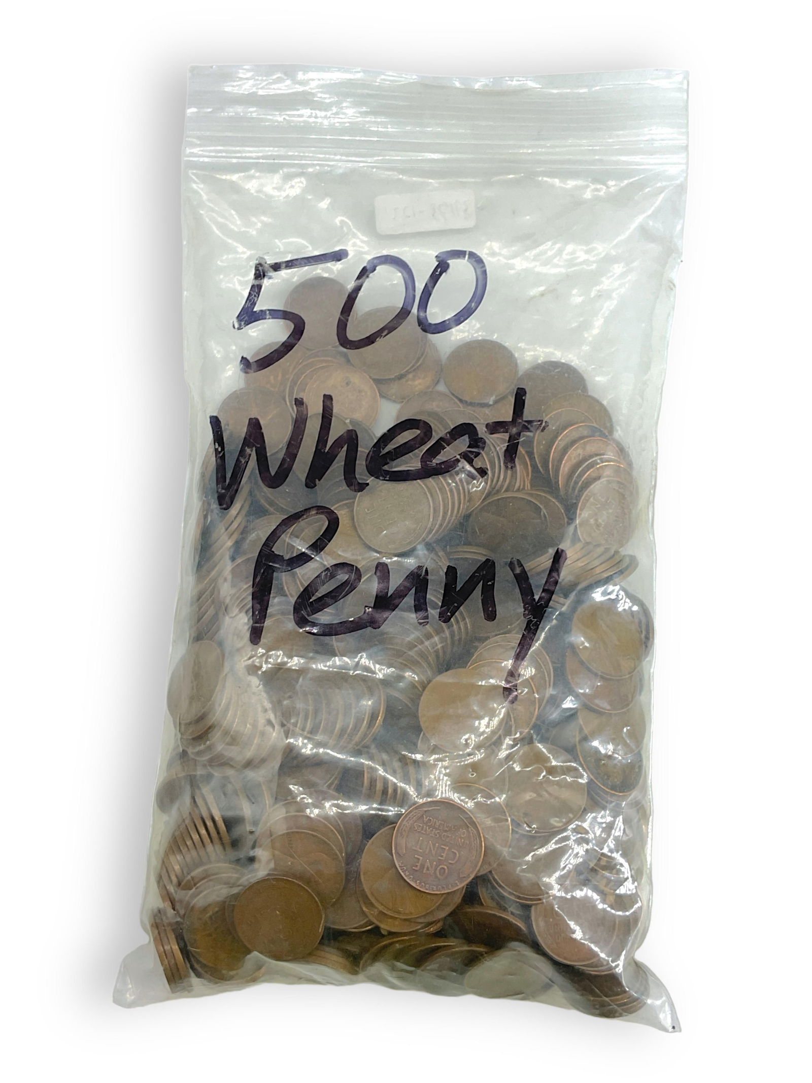 500 Wheat-Ear One-Cent Coins (1 of 3)