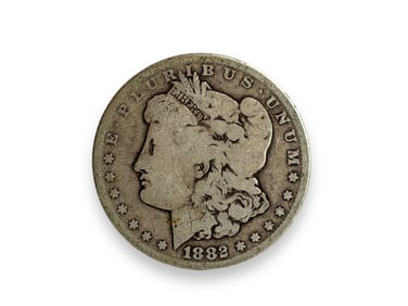 1882-CC U.S. Morgan Silver Dollar Coin