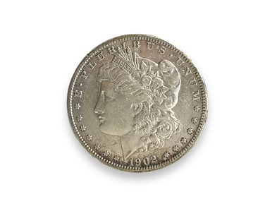 1902-S U.S. Morgan Silver Dollar Coin