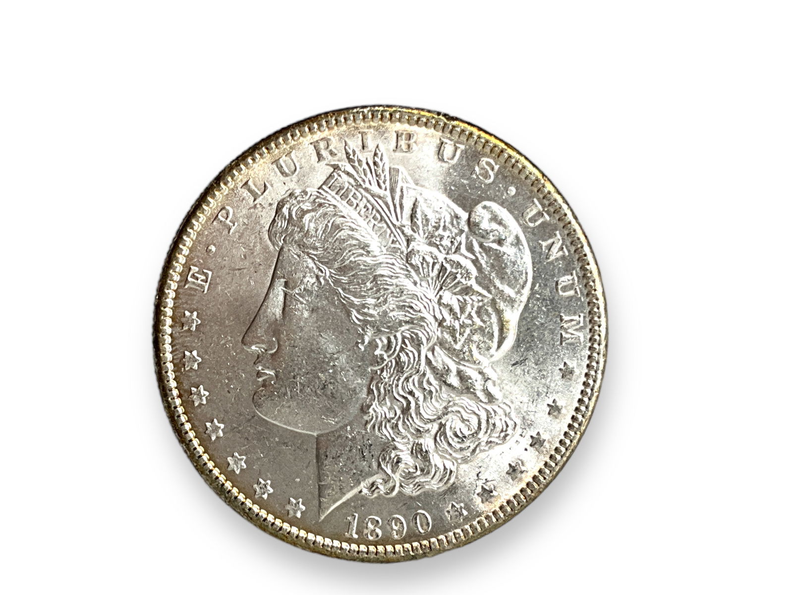 1890-P U.S. Morgan Silver Dollar Coin (1 of 4)