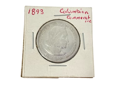 1893-P Columbian Exposition Silver Half Dollar Coin