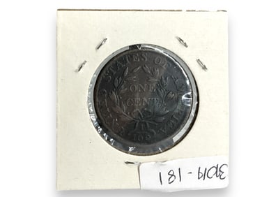 1803-P U.S. Draped Bust Large Cent Coin