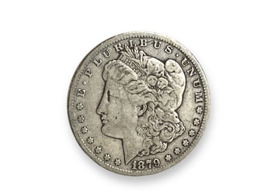 1879-CC U.S. Morgan Silver Dollar Coin