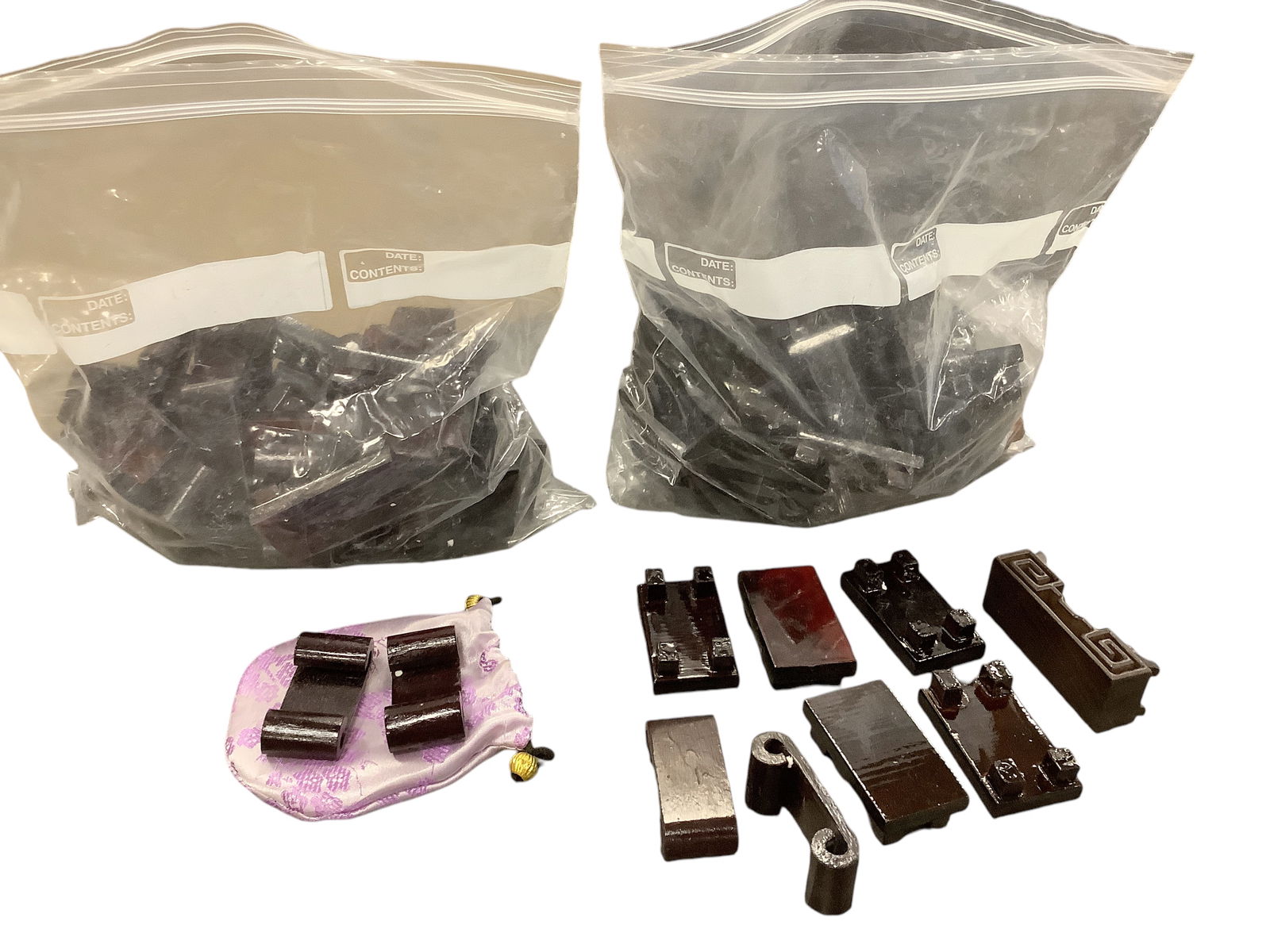 Lot of Rosewood Stands (1 of 6)