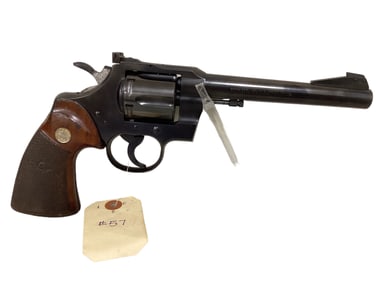 Colt Model Officers Match .22 LR Revolver SN: 88056