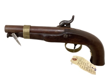 Ames Model 1842 .54 Caliber SN: J US Navy Blackpowder Marked 1844 *******Firearm does not required