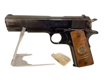 Colt Model 1911 WWI Commemorative .45 Caliber Semi-auto Pistol SN:3288-MA w/RU6