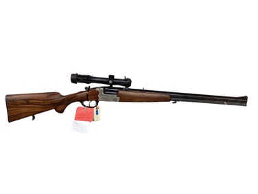 Merkel Model 324 7.65 Rx - 7.65 R Caliber Double Rifle SN: 15957
