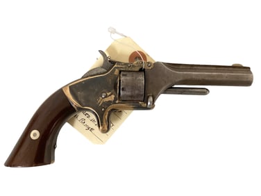 Smith & Wesson Model 1st/2nd Issue .22 Caliber Short Revolver SN:120060 Dated 1860