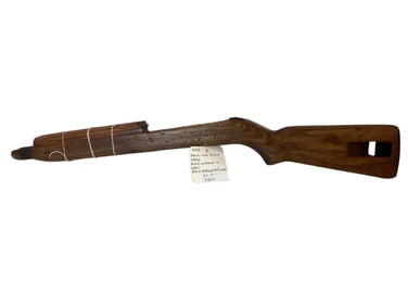 Rock-Ola I - Cut Gun Stock Marked RMC in Well & Topwood