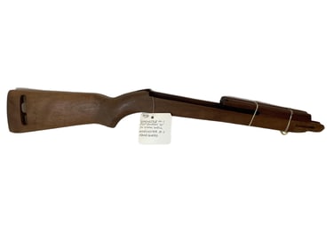 Winchester M-1 Flat Bottom Gun Stock, W in Stock Well, Winchester M-1 Hand Guard