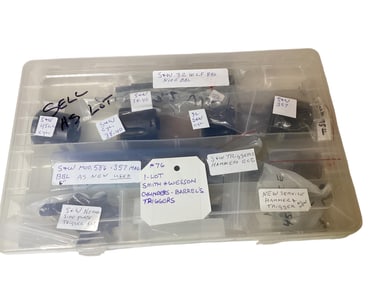 Lot of Smith & Wesson Cylinders - Barrels & Triggers