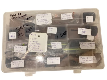 Mixed Lot of Colt & Smith & Wesson Cylinders