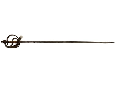 Revolutionary War Sword U.S. Early American French Style - 1776 43" overall length