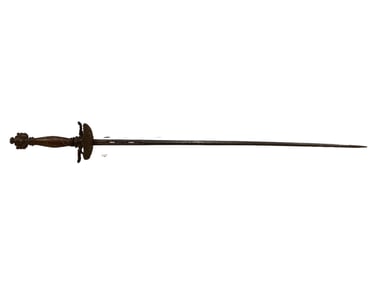 European Rapier Early 1700s 33 1/2" overall length