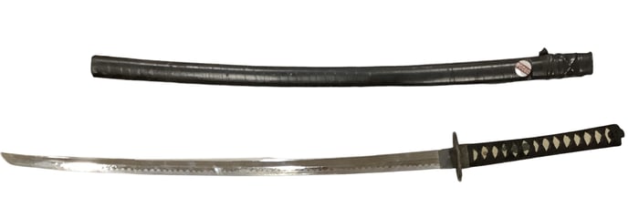 Replica Samurai Sword with Scabbard