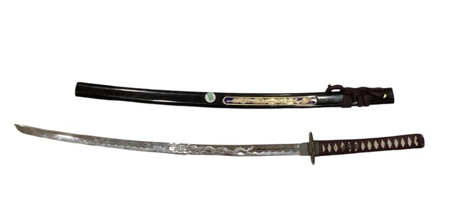 Replica Sword and Scabbard