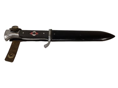 German WWII Youth Dagger Marked " Blut und Ehre " (Blood & Honor) 5.5" blade
