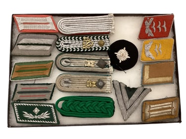 Lot of German Collar Tabs & Epaulettes