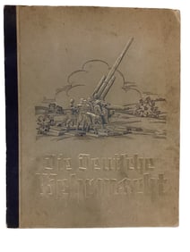 German Cigarette Album 1936 Color Photos