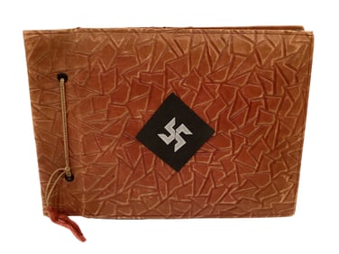 German WWII Luftwaffe Photo Album with Captions