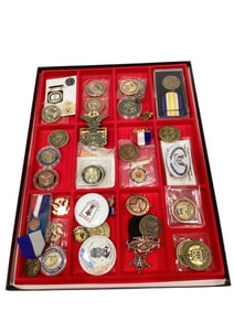Collection of Grand Army of the Republic Badges from Various Years