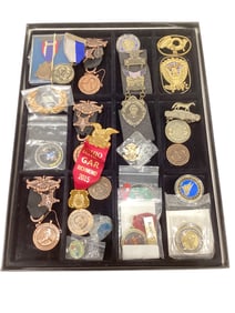 Grand Army of the Republic Medals & Ribbons of Various Years