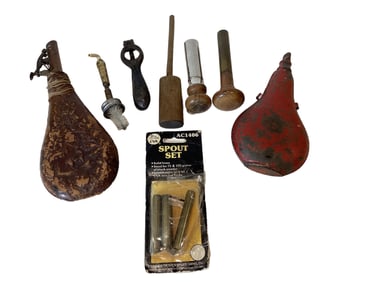 2 Shot Flasks & Misc. Tools