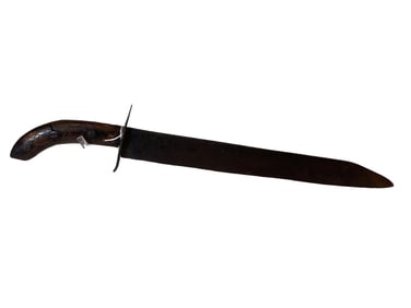 Confederate D-Guard Bowie Knife from Vicksburg Mississippi Area