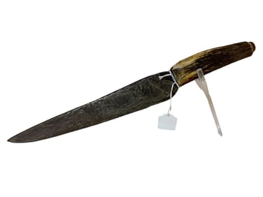 Modern Replica of a Civil War Era Bowie / Side Knife Overall length 14 1/2" blade is 10"