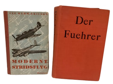 2 Books: German Enemy Plane Identification and a Rare German Book in English