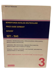 German Price Guide 1871 - 1945