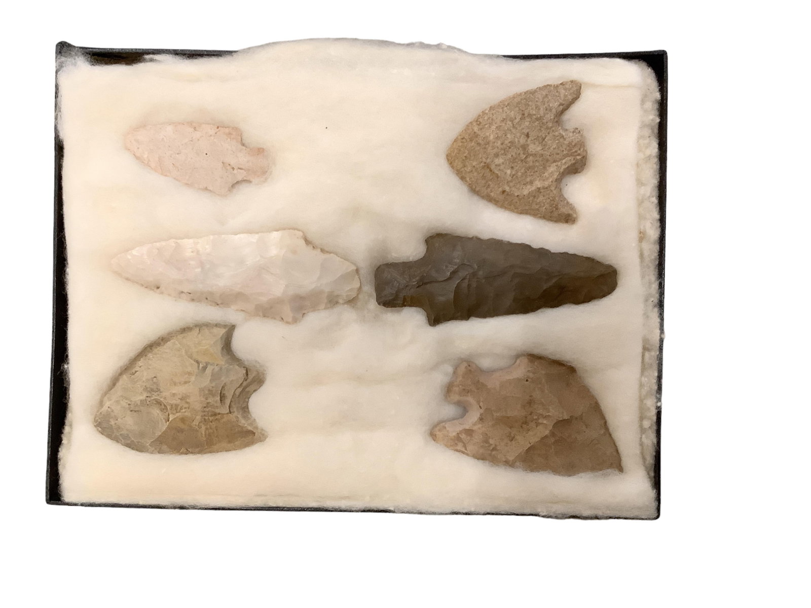 Adena Flint & Hornstone Lot of (6): Adena Flint & Hornstone Lot of (6) Ranging in length from 2" - 3.5".