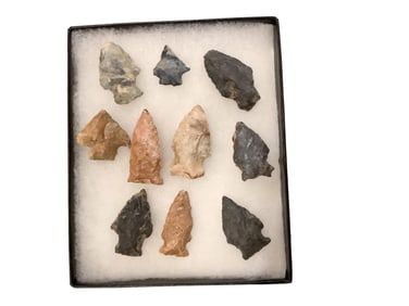 Flint Points, Lot of (10)