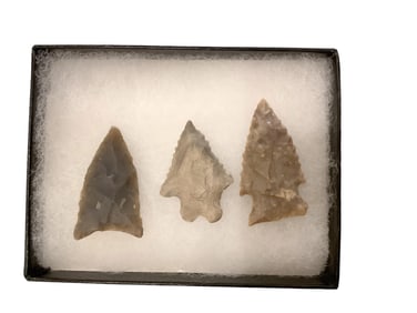 Flint Points Lot of (3)