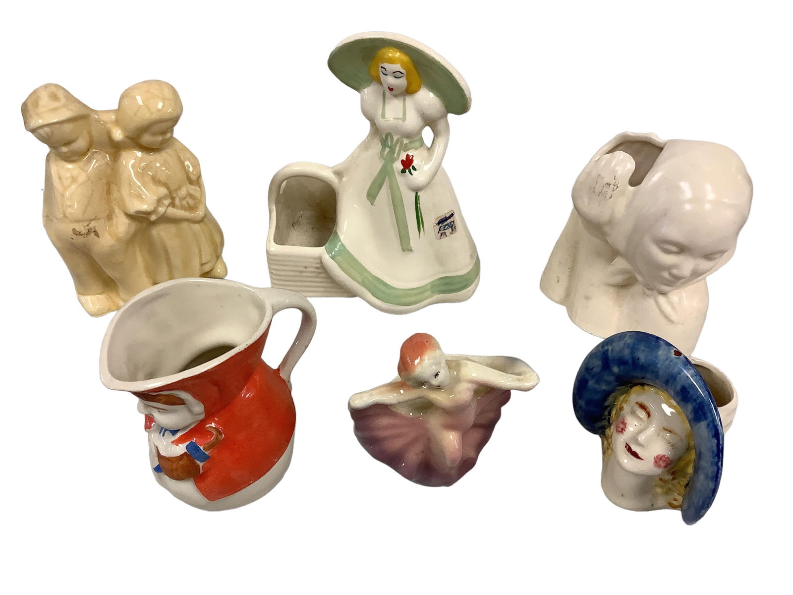 Ceramic Girl Planters (1 of 5)