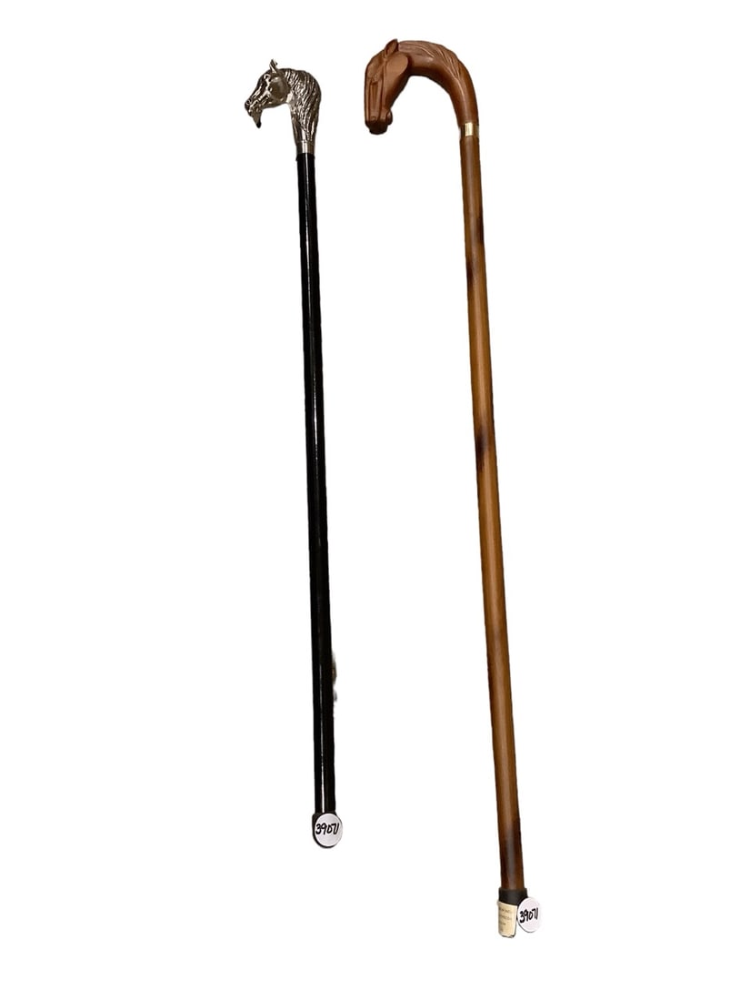 Horse Head Walking Sticks (1 of 5)