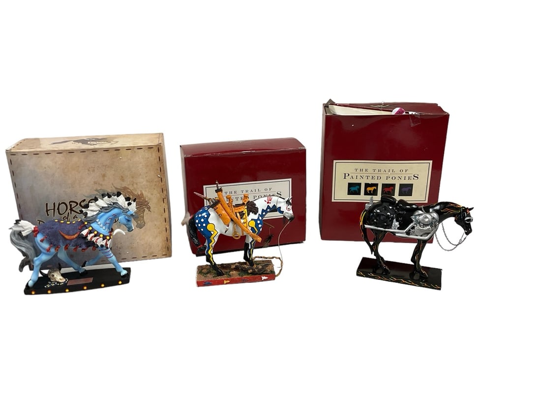 (1) Horse of Different Colors (2) The Trail of Painted Ponies. (1 of 4)