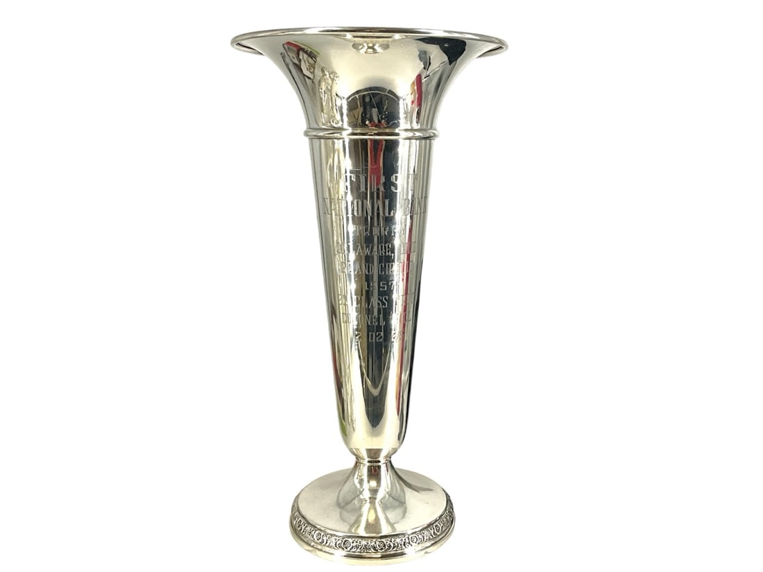 Stunning Silver Trophy Vase (1 of 7)