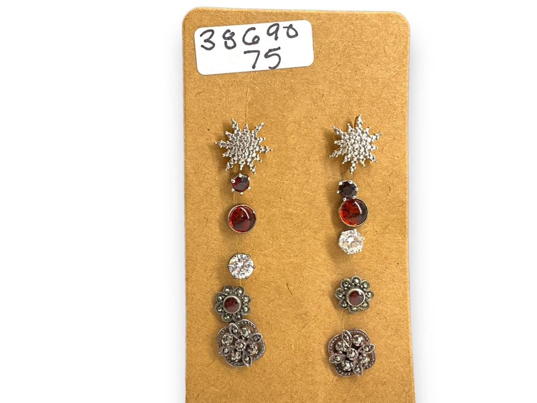 (6) Post Back Earring Pairs (1 of 4)