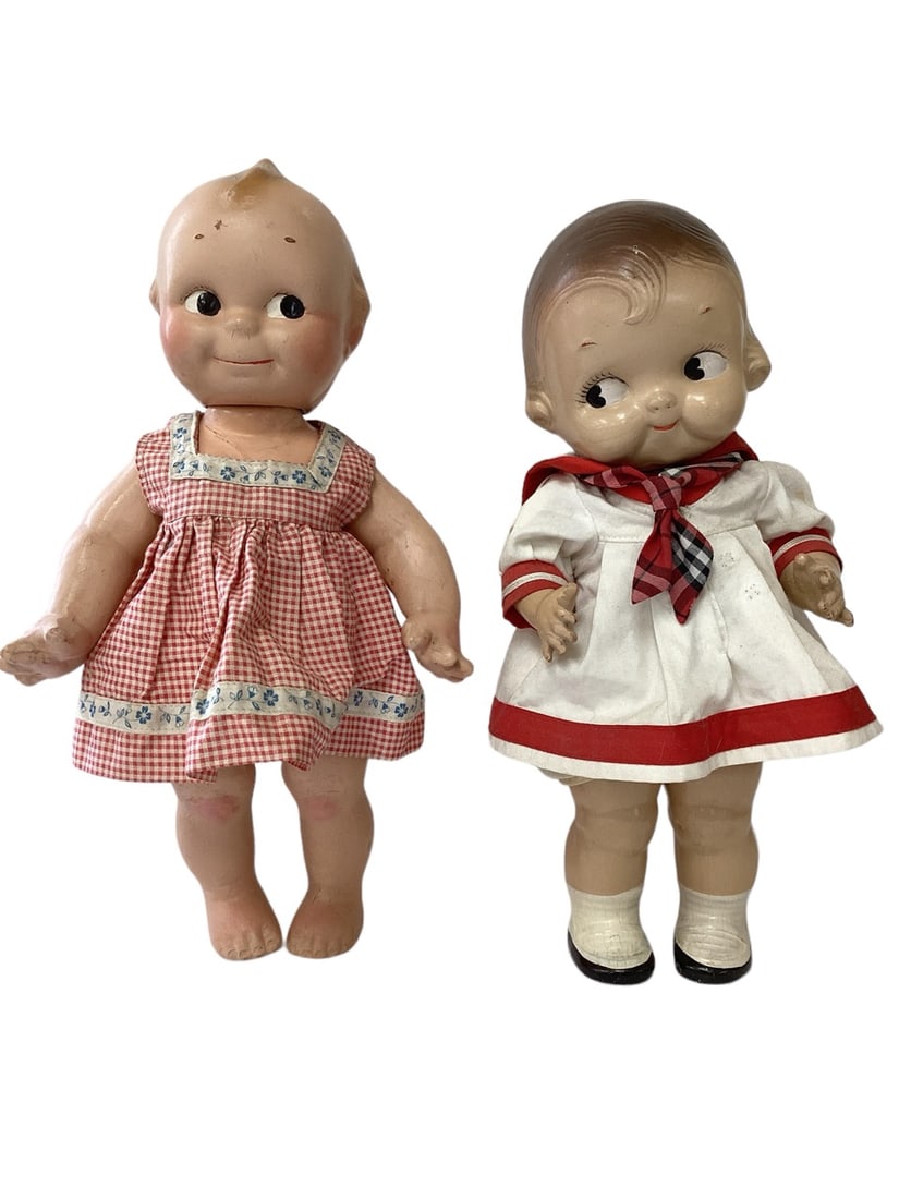 2 Composition Dolls (1 of 6)